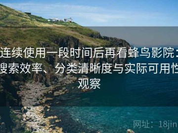 连续使用一段时间后再看蜂鸟影院：搜索效率、分类清晰度与实际可用性观察