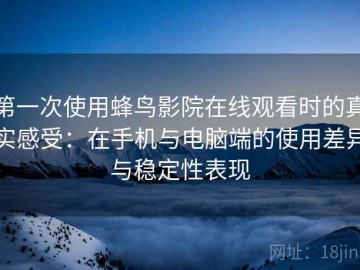 第一次使用蜂鸟影院在线观看时的真实感受：在手机与电脑端的使用差异与稳定性表现