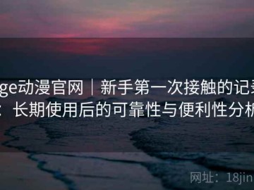 age动漫官网｜新手第一次接触的记录：长期使用后的可靠性与便利性分析