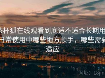 茶杯狐在线观看到底适不适合长期用？日常使用中哪些地方顺手，哪些需要适应