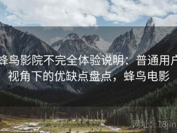 蜂鸟影院不完全体验说明：普通用户视角下的优缺点盘点，蜂鸟电影