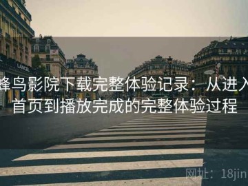 蜂鸟影院下载完整体验记录：从进入首页到播放完成的完整体验过程