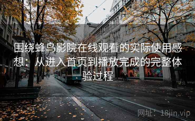 围绕蜂鸟影院在线观看的实际使用感想：从进入首页到播放完成的完整体验过程
